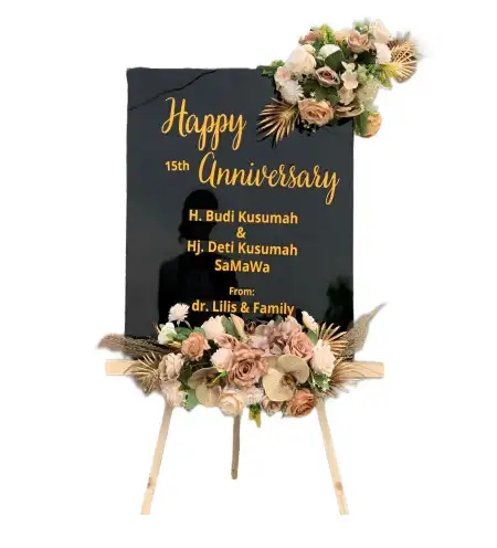 Papan Bunga Akrilik Harapankarya